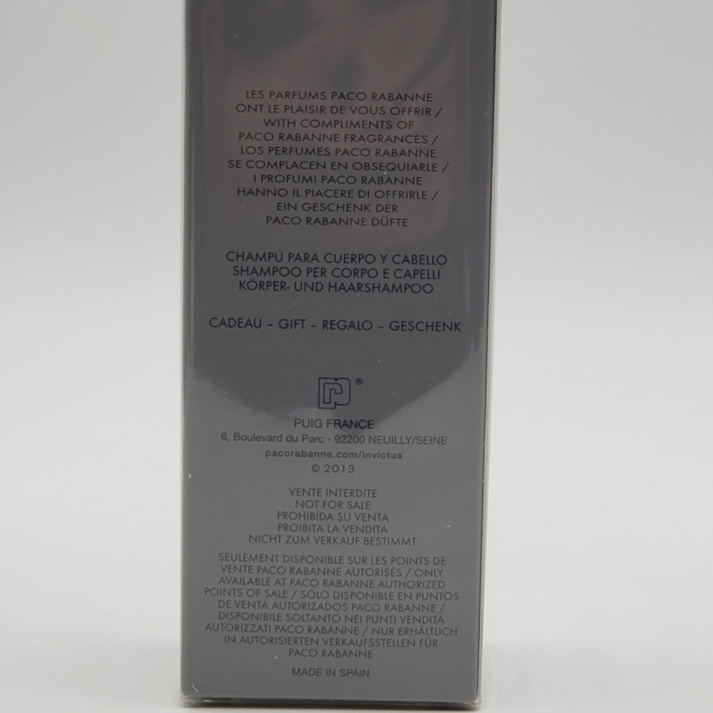 2 Paco Rabanne Invictus all over shampoo - Picture 6 of 7